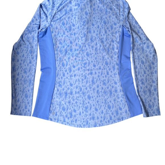 adidas Light Blue Patterned Rash Guard - Picture 2 of 4